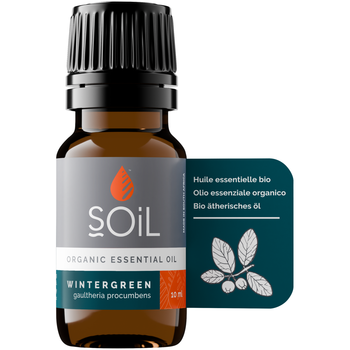 Organic Wintergreen Essential Oil (Gaulteria Procumbens) 10ml
