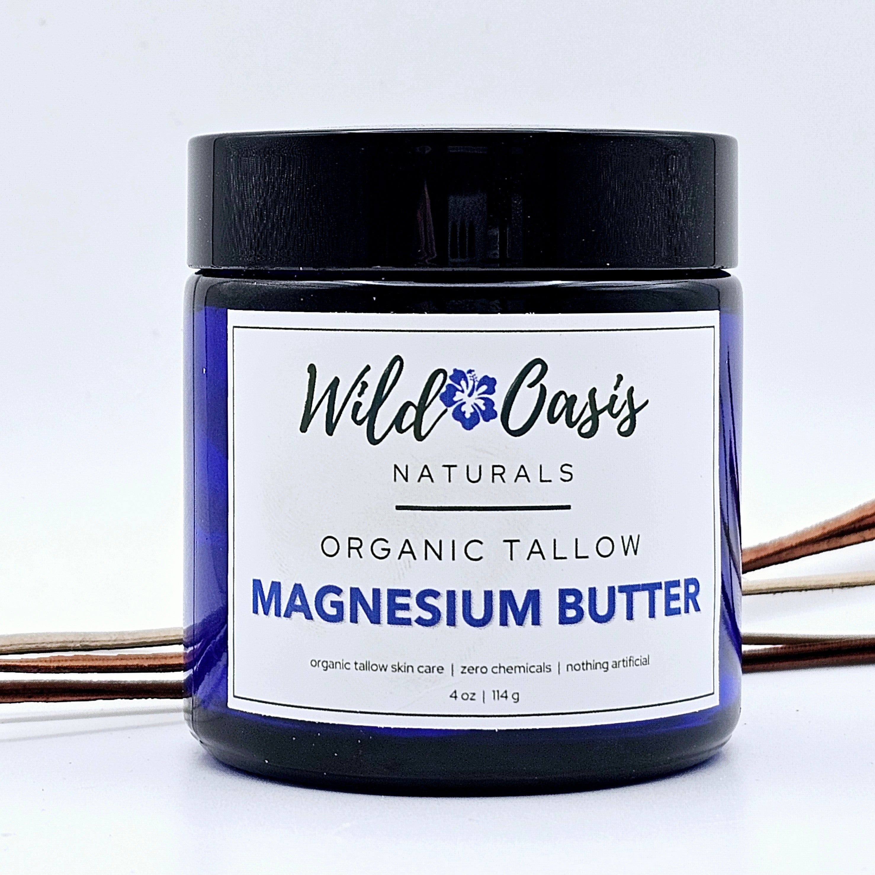 Magnesium Butter - Organic Tallow Magnesium Cream