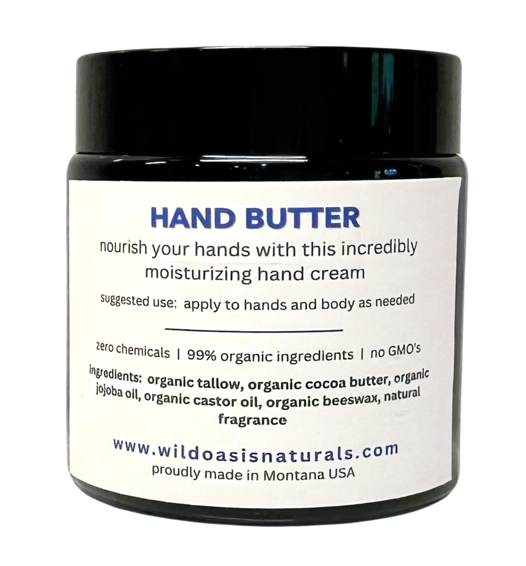 Hand Butter - Organic Tallow Hand Cream